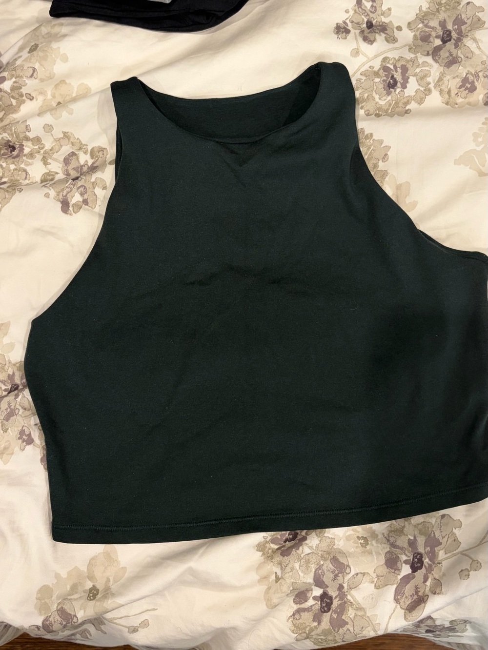 Old Navy Dark Green Crop Tank Top - Women